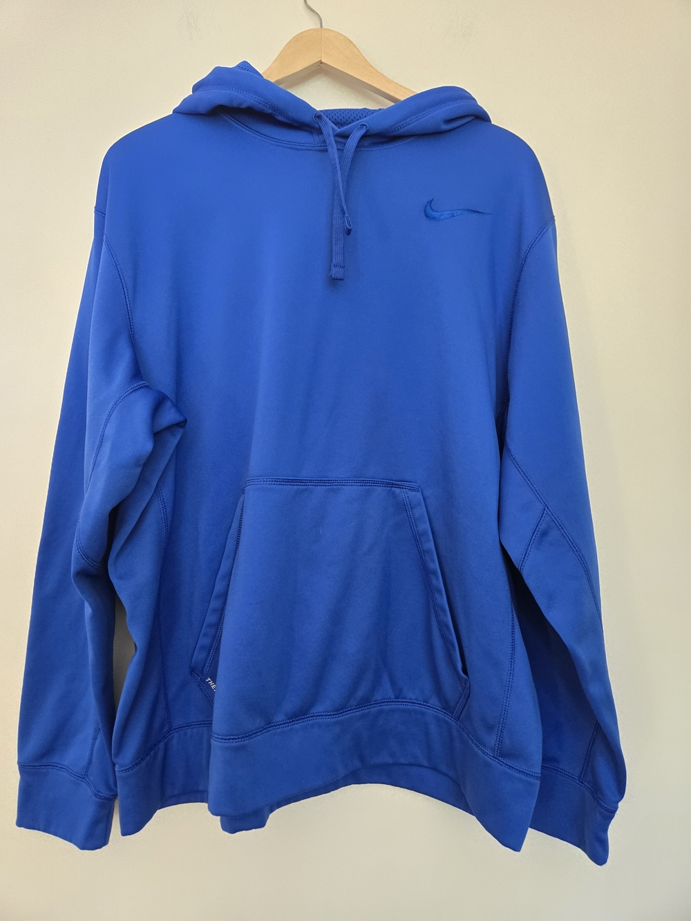 Nike Men's Blue Pullover Hoodie